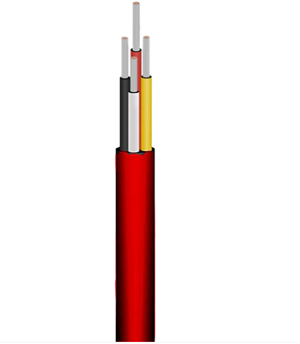 fire alarm cable 4 core Red color jackets 200m