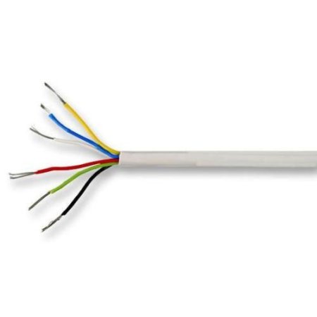 alarm cable 6 core color jackets White  200m