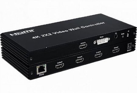 HDVW09 HDMI 2x2 video wall controller 4K